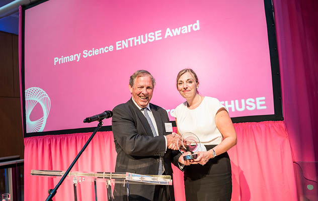 Louise Parks, Primary Science ENTHUSE Award winner 