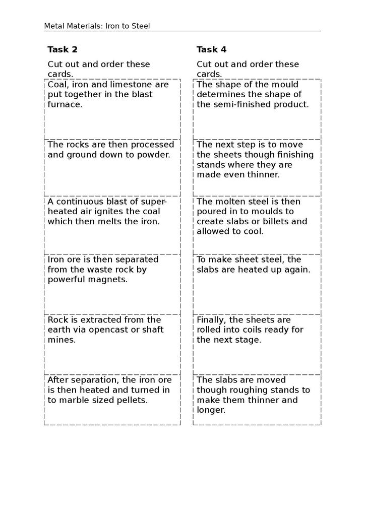 metals mechanical properties and metal production stem