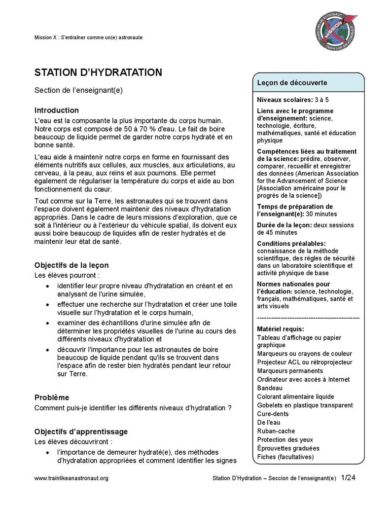 Hydration Station French Stem